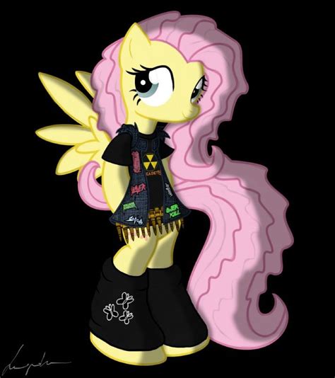 E Anthro Anthrofied Benprower Blue Eyes Clothing Cutie Mark Equine Female Fluttershy Mlp