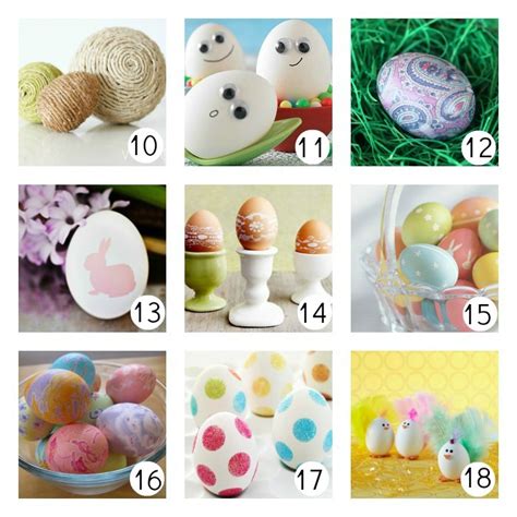 18 Ways To Decorate Easter Eggs U Create