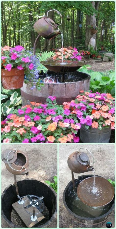 This video shows you how to build your own water fountain. Pin on DIY