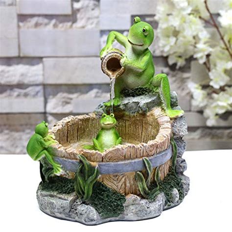 Fern Creek Froggies Bathtime Tabletop Fountain Frog Fountain Indoor