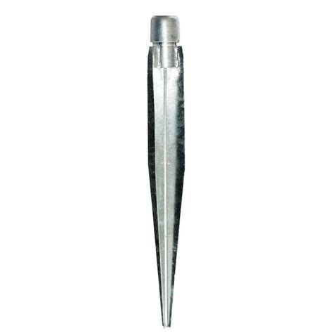 I heard about using etha foam, but not quite. Oz-Post ISW-850 2-3/8 in. Round Fence Post Anchor (6-Case ...