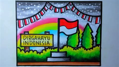 Gambar Poster Kemerdekaan Indonesia Amat