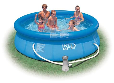 Intex 10 X 30 Easy Set Above Ground Swimming Pool W 530 Gph Filter