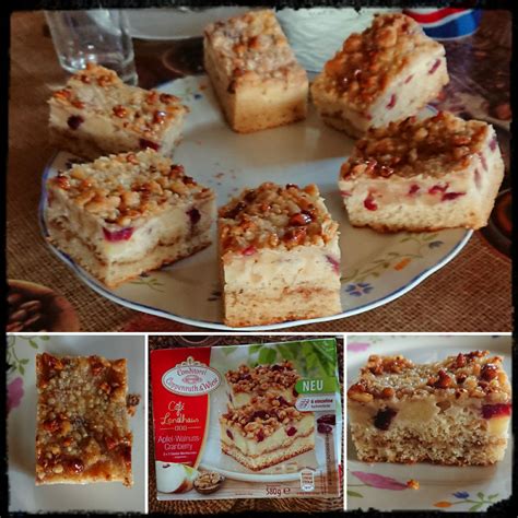 Leckere äpfel, crunchige walnüsse und feiner grieß mit einem hauch von zitronen vereint in einem sündhaft. Apfel-Walnuss-Cranberry Kuchen - zuckerwelt im test