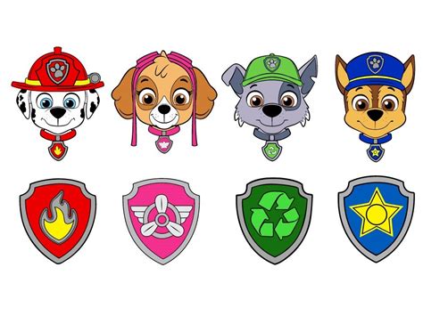 33 Paw Patrol SVG Cut Files | Paw Patrol ClipArt's | Skye, Chase