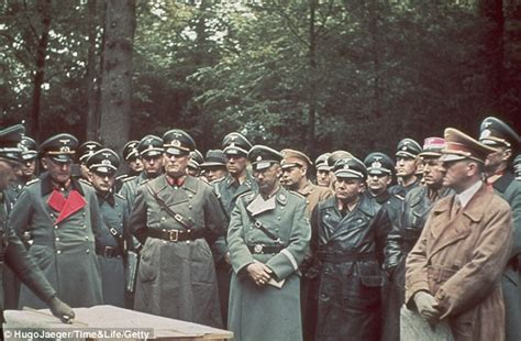 Rare Colour Pictures Of Hitler By Personal Photographer Hugo Jaeger