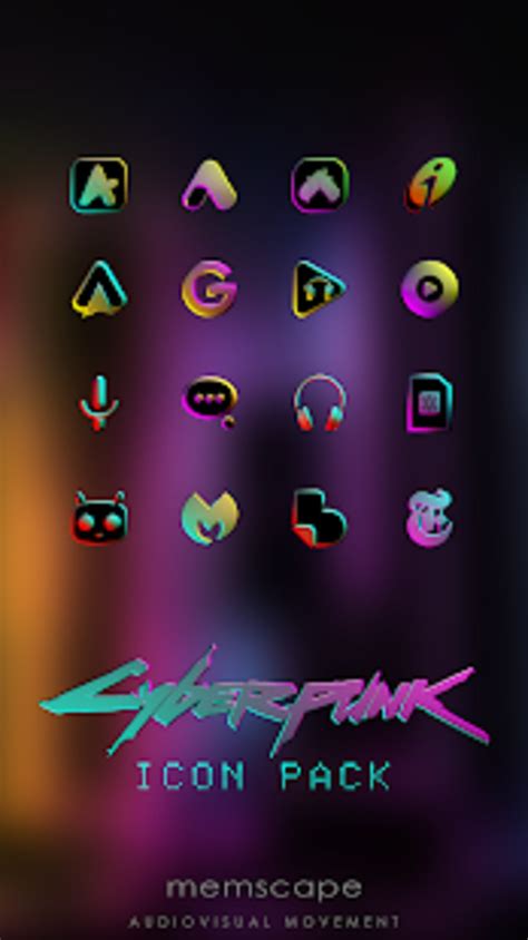 Cyberpunk Icon Pack For Android 無料・ダウンロード