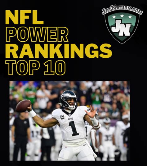 JetNation NFL Power Rankings Top 10 Week 13