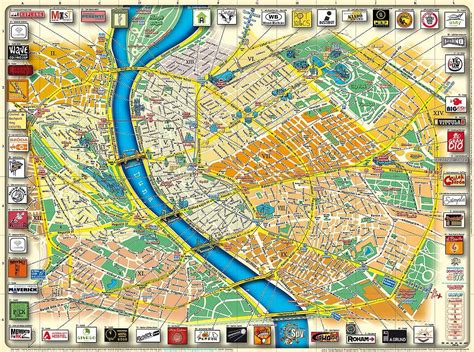 Mapa da cidade, mapa de estradas e mapa turístico budapest, com os hotéis, as atracções turísticas e os restaurantes michelin budapest. Budapest city park mapa - Plànol de la ciutat de budapest ...