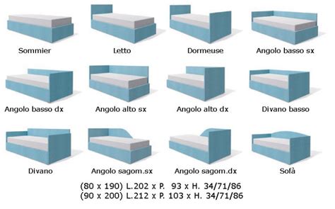Il letto è in ottime condizioni: Letto imbottito Sirio. 11 modelli, dal sommier al divano.