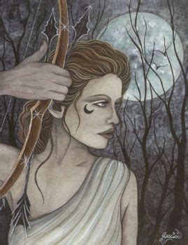 Artemis Par Jessica Galbreth Artist Magick Art Pagan Art