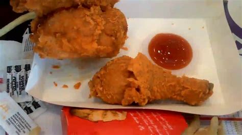 Ayam goreng literally means fried chicken in malay (including both indonesian and malaysian standards). Ayam Goreng Mcd Spicy - YouTube