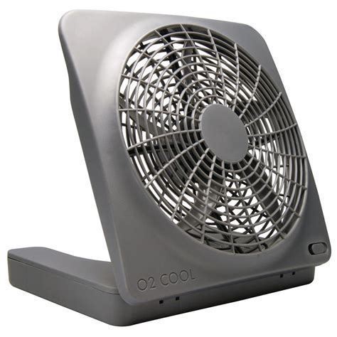 O2cool 10 In Portable Fan With Ac Adapter Battery Powered Portable