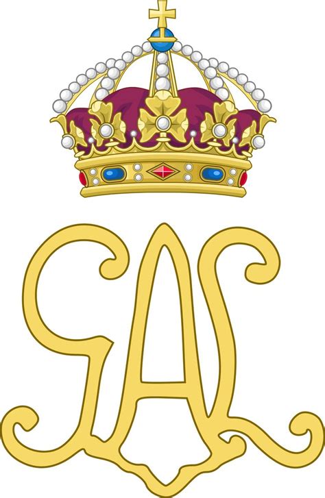 King Gustaf Vi Adolf And Queen Louise Regalia Heraldry Sweden Disney