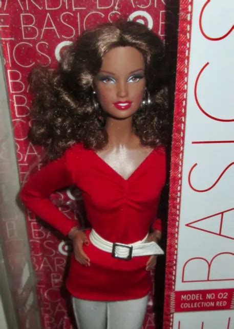 Target Exclusive Barbie Basics Collection Red Nrfb Model No 02 Lara