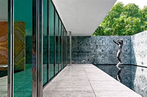 Mies Van Der Rohe Barcelona Pavilion Modern Design By