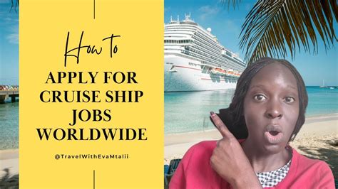 How To Get Job In Cruise Ship How To Apply For Cruise Ship Jobs
