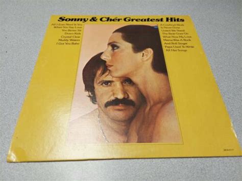 Sonny And Cher Greatest Hits Mca 2117 Pop Vinyl Record Ebay