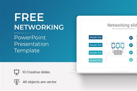 Free Network Powerpoint Template Free Powerpoint Temp