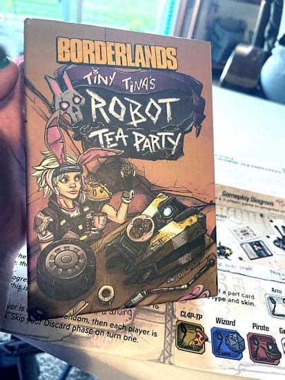 tiny tina s robot tea party a borderlands card game geek to geek media