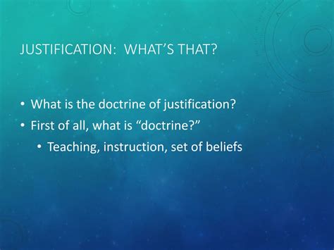 Ppt Justification Powerpoint Presentation Free Download Id8862154