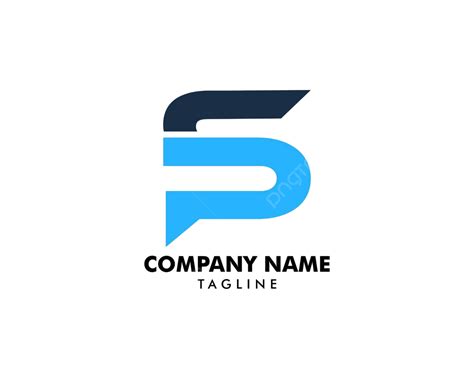Initial Letter Sp Logo Template Design Graphic Label Font Vector