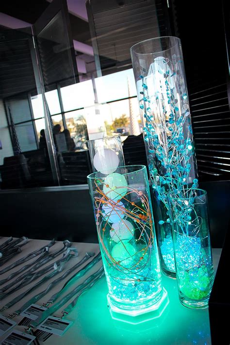 For Your Next Corporate Event Incorporate Glowing Centerpieces To Add Elegance Dimension And