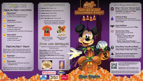 Mickey's Not-So-Scary Halloween Party guide map 2013 - Photo 1 of 2