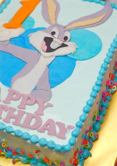 Melting Bites Something Sweet By MeltingBites D Bugs Bunny Birthday Cake
