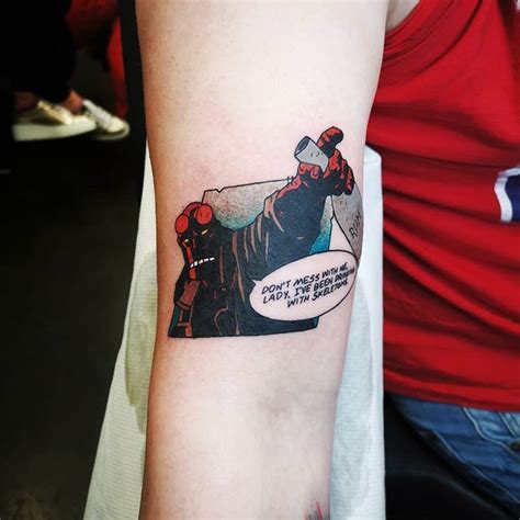 Hellboy Tattoo By Delafuentetattoo