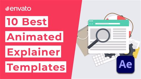 10 Best Animated Explainer Video Templates For After Effects 2020