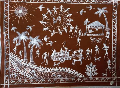 Celebrations And Festivals In Warli Art