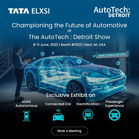 Autotech Detroit 2022 Tata Elxsi
