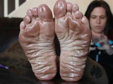 Wrinkled Oily And Dirty Soles Youtube