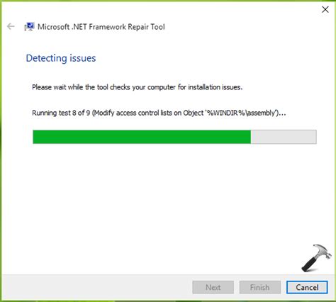 It can be removed from windows 7 and older systems. Download Microsoft .NET Framework Repair Tool For Windows 10