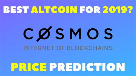 Cosmos has been showing a rising tendency so we believe that similar market segments were very popular in the given time frame. COSMOS (ATOM) PRICE PREDICTION 2019 - COSMOS CRYPTO REVIEW ...