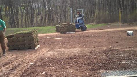 Chris Orser Landscaping Laying Out Sod YouTube