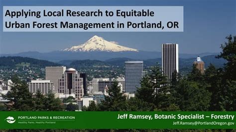 Applying Local Research To Equitable Urban Forest Management In
