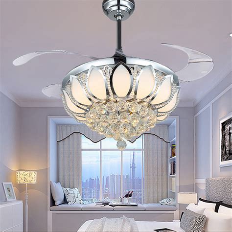 Ceiling Fan Crystal Chandelier Best Way To Make Your Home Look