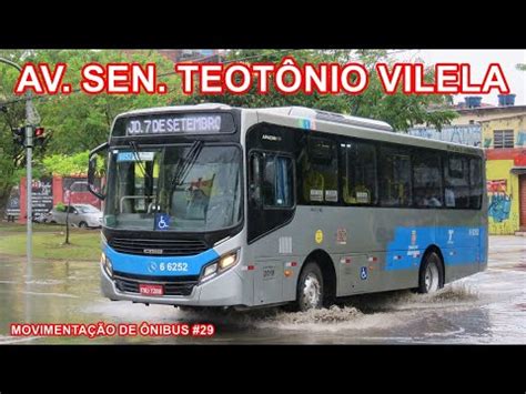 Avenida Senador Teot Nio Vilela S O Paulo Sp Movimenta O De Nibus