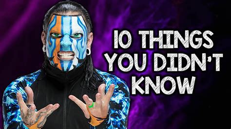 Things You Didn T Know About Jeff Hardy Youtube