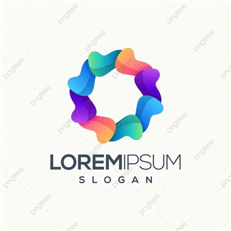 Awesome Abstract Circle Logo Design Vector Illustration Ready To Use