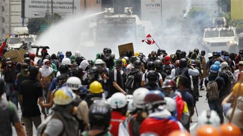 teen protester shot killed in anti government clash in venezuela ctv news