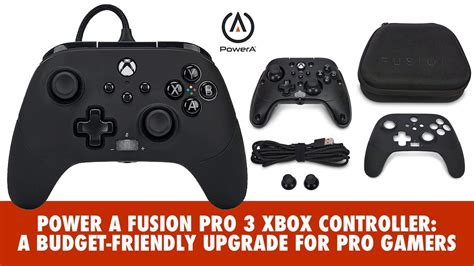 Powera Fusion Pro 3 Xbox Controller A Budget Friendly Upgrade For Pro