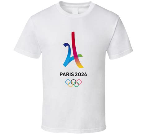 Paris 2024 Olympics 4 Logo T Shirt