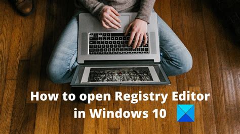 How To Open Registry Editor In Windows 10 Youtube