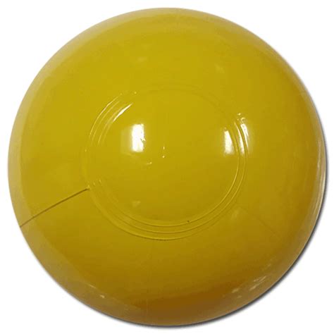 Largest Selection Of Beach Balls 6 Inch Solid Yellow Beach Balls