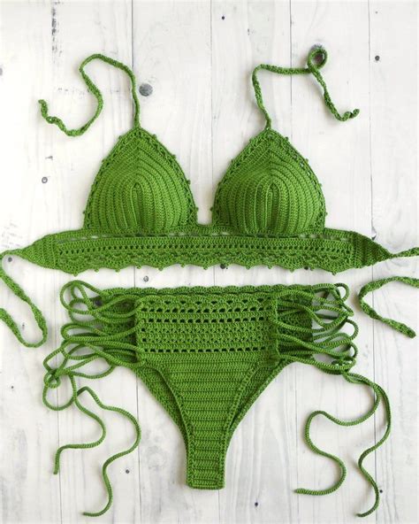 crochet bikini swimwear set crochet brazilian bikini crochet swimsuit crochet bathing suit