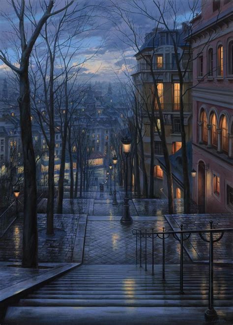 Evgeny Lushpin Евгений Лушпин 1966 Cityscape Painter Tuttart