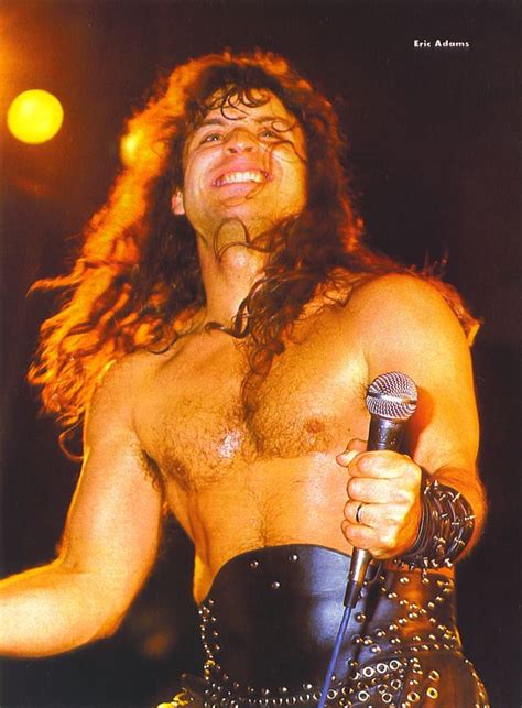 Previously, he sang for a group called looks, a band which also included childhood friend and future manowar bassist joey demaio. Eric Adams (Manowar) HairStyle (Men HairStyles)